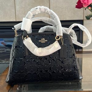 Coach Signature Design Black Purse